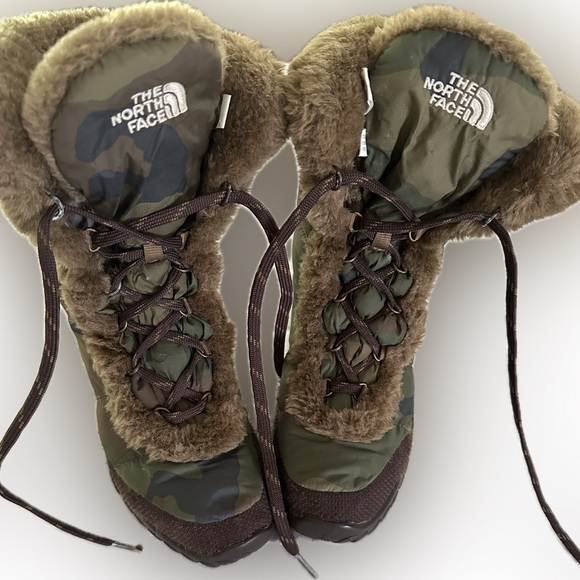 The North Face Camo boots Size 6.5 - Picture 1 of 16